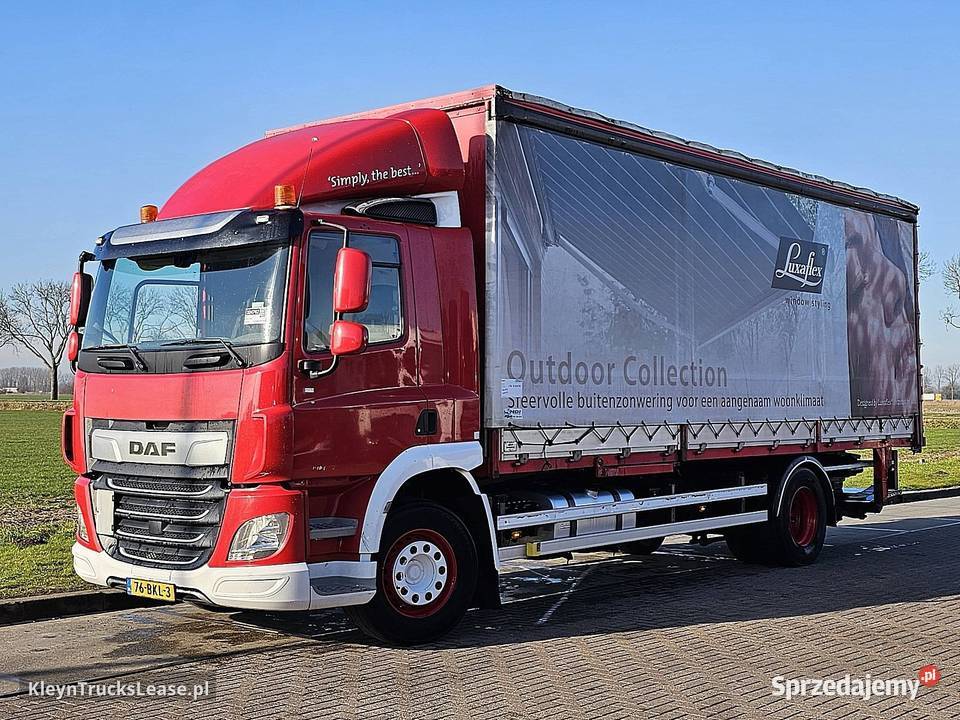 DAF CF 260 BDFBOX LIFT AIRCO firanka 4x2 2018 nie sprzedam