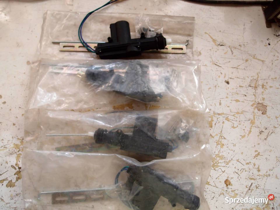 Siłowniki zamka centralnego 12V Tesor 2 i 5 Łódź