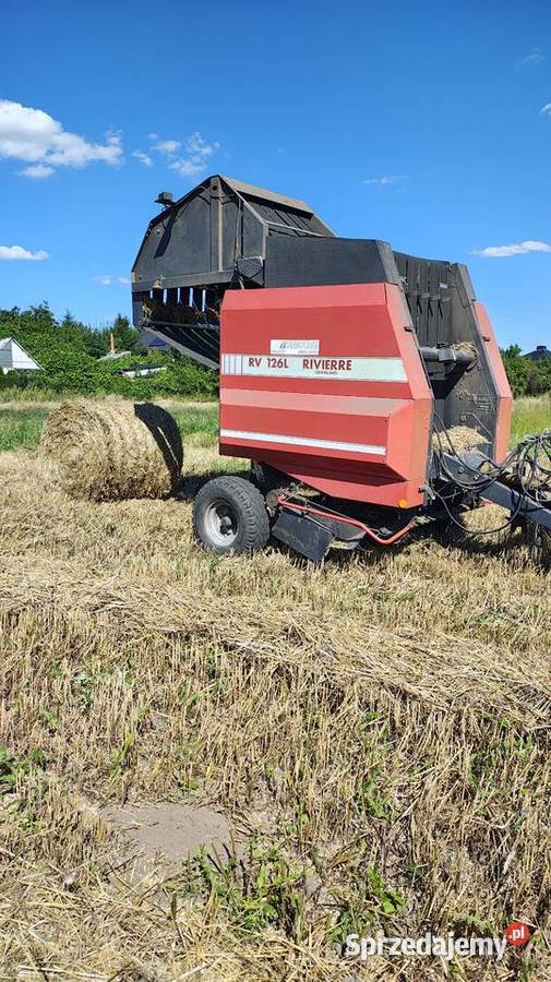 Prasa rolująca Rivierre 126L łódzkie Konstantynów Łódzki