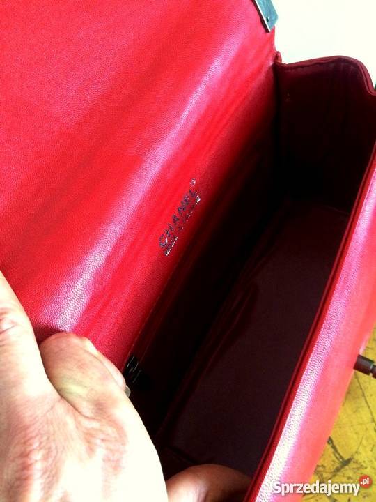 TOREBKA CHANEL BOY RED TOREBKA CC PIKOWANA Torby i torebki kujawsko-pomorskie Bydgoszcz