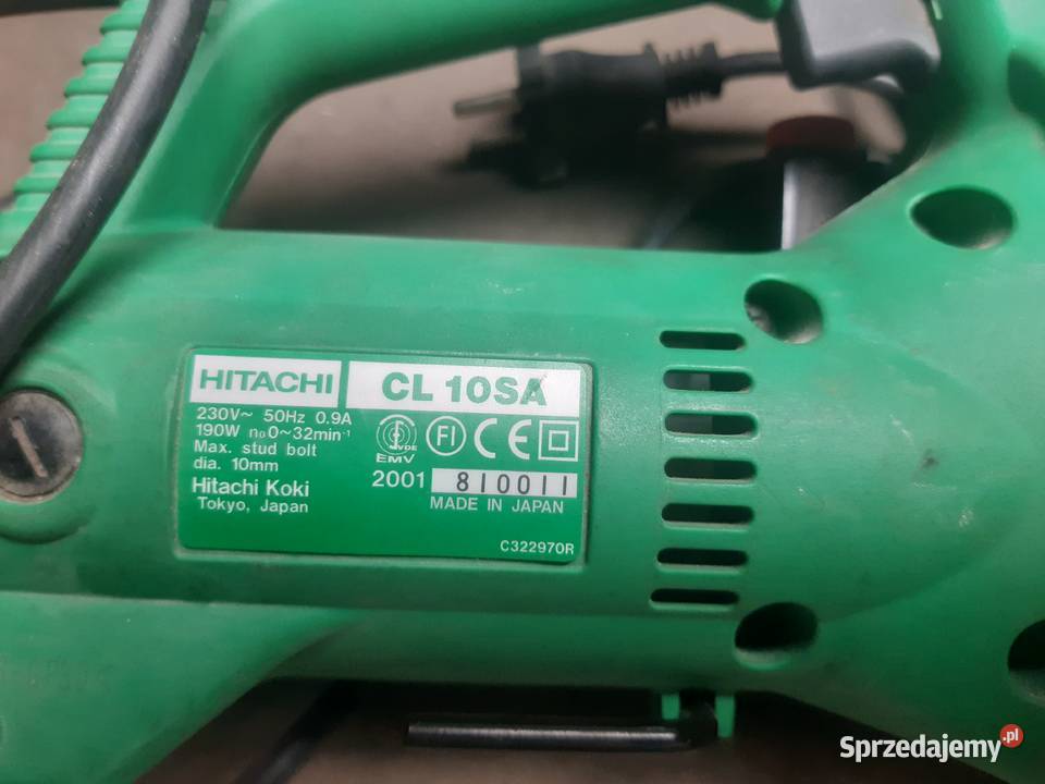 Nożyce elektryczne do prętów Hitachi CL10SA m 8 Stary Sącz
