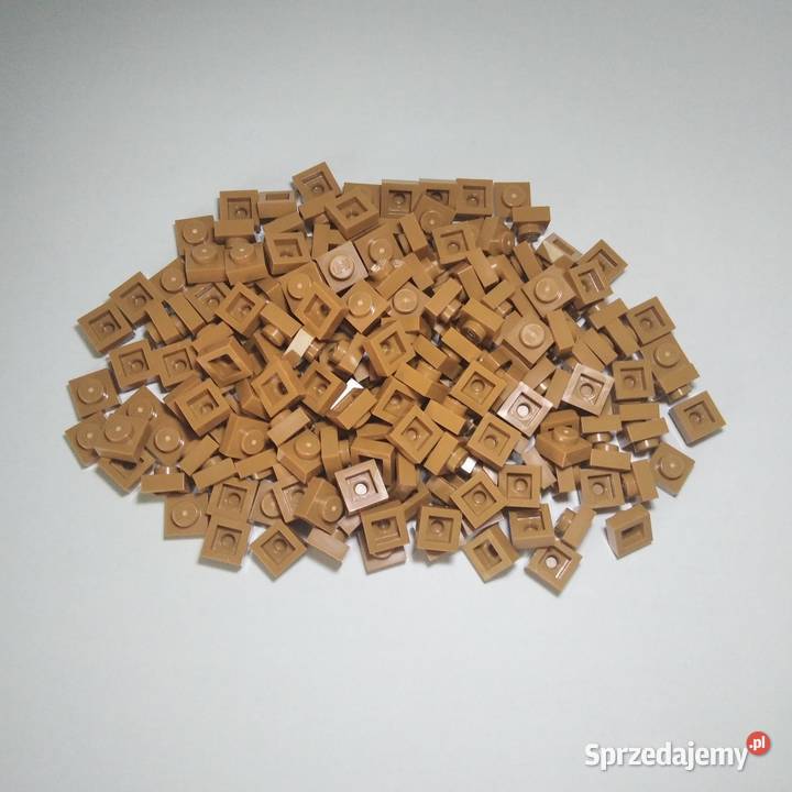 Lego Plate 1x1 Medium Nugat pakiet 100 Lego Kłaj
