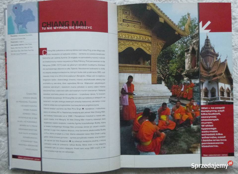 Album z serii Cuda świata Tajlandia 100 Mapy i przewodniki mazowieckie