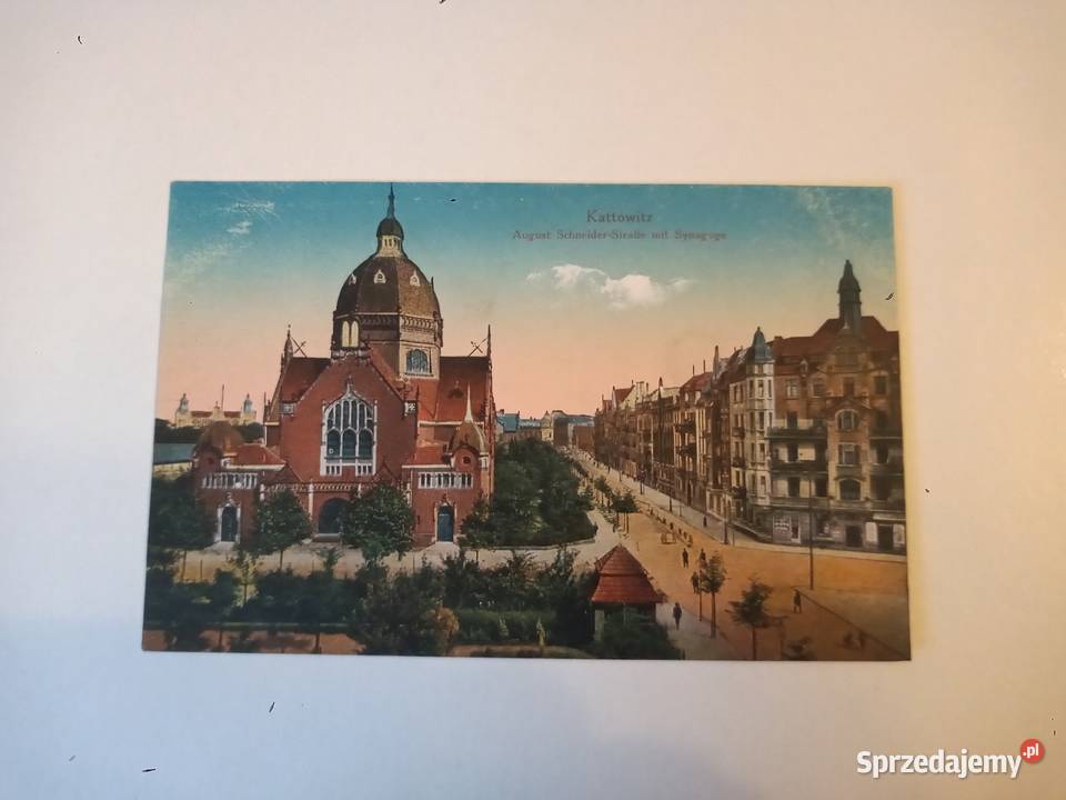 Katowice stara pocztówka ok 1920r