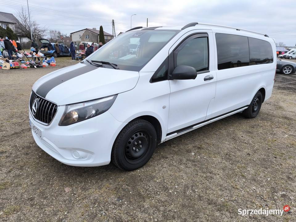 Mercedes Vito Tourer 116 Bluetec 22 CDI Long welurowa tapicerka Gdańsk