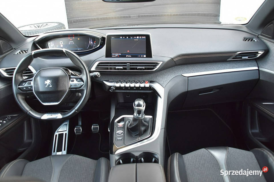 Peugeot 5008 GTLine Led PółSkóra Navi Panorama czujnik zmierzchu mazowieckie Nowe Kucice