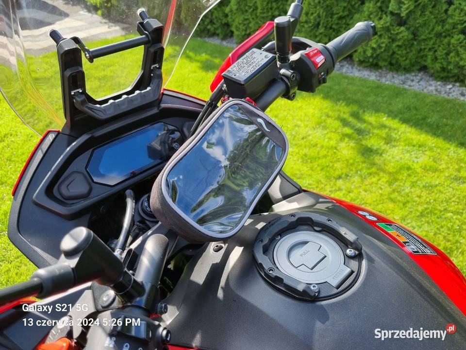 Yamaha Tracer 7 2021 czerwona