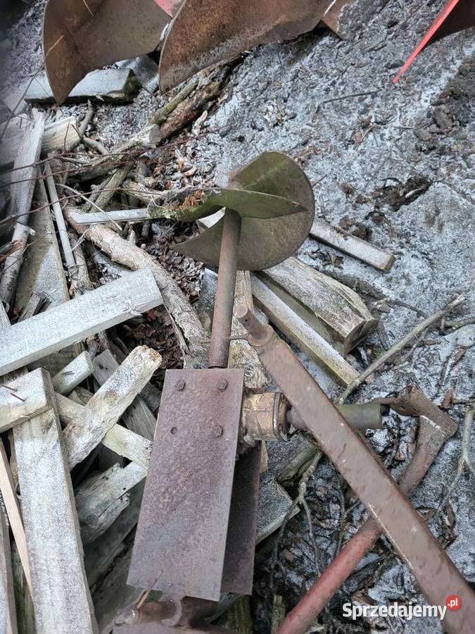 Świder wiertło ziemne do ciągnika Pozostałe Wiskitki