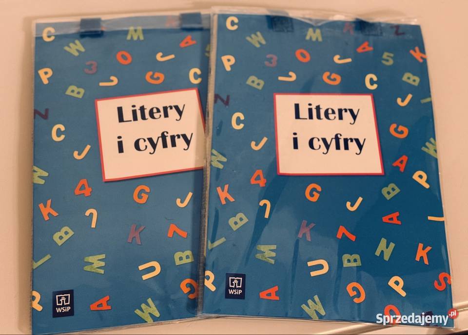 WSiP Litery i cyfry 2 zestawy edukacyjne Papier Pruszków