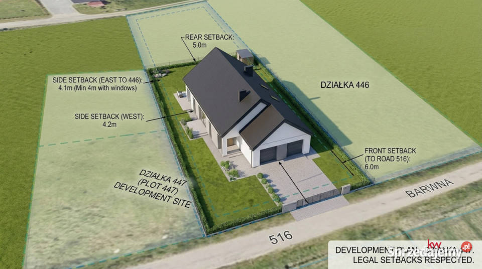 Grunt 1680m2 Tychy Barwna utwardzona Sprzedaż śląskie