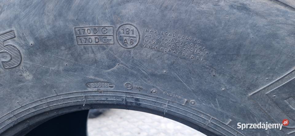 71050r265 70050265 BKT 60 bieżnik bez napraw Nowe Miasto Lubawskie