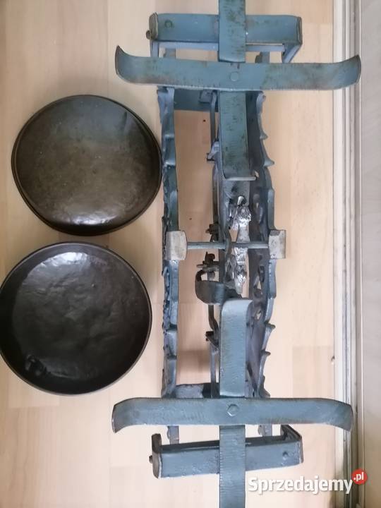 Stara waga szalkowa z 1936 roku Warszawa małopolskie Kraków