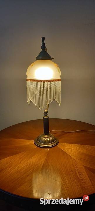 Ładna lampka z mosiądzu w romantycznym stylu Skierniewice