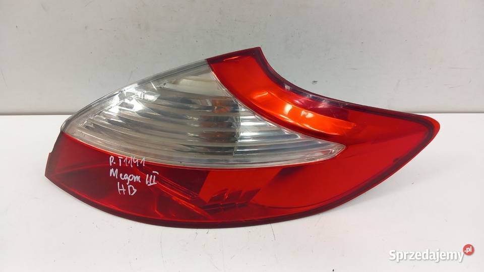 RENAULT MEGANE III HB LAMPA TYŁ PRAWA Światła stop Zbierkowo