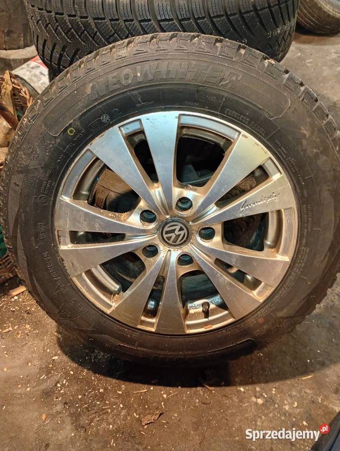 Felgi aluminiowe 15 5x112 rocznymi oponami Samochodowe małopolskie Słopnice sprzedam