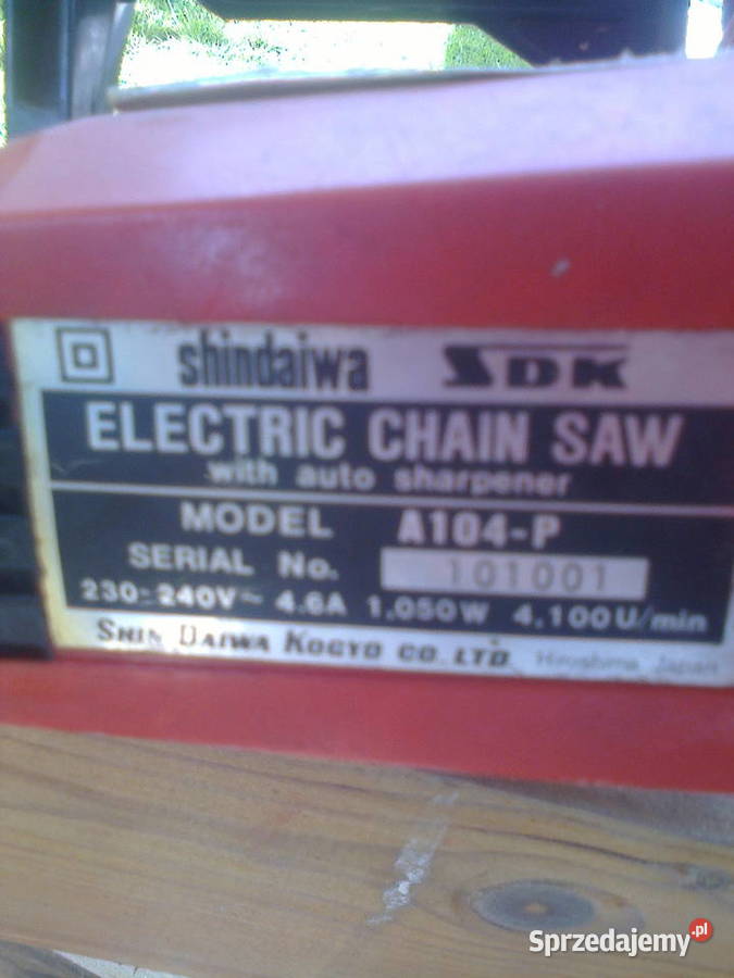 Pilarka elektrycznanożyce do żywopłotu Gdynia