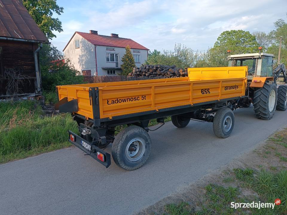Przyczepa wywrotka 3stronna Brandys BSS 5 tonowa Żelechów