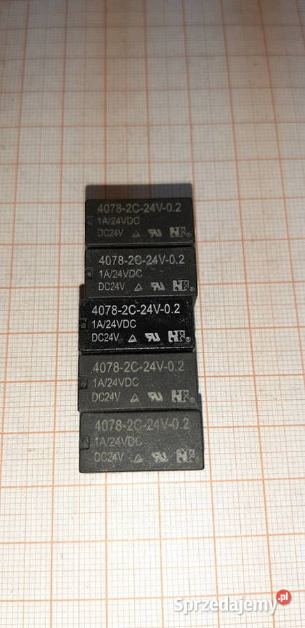 Przekaźnik 40782C24V 1A 24VDC 5 A107 Czechowice-Dziedzice
