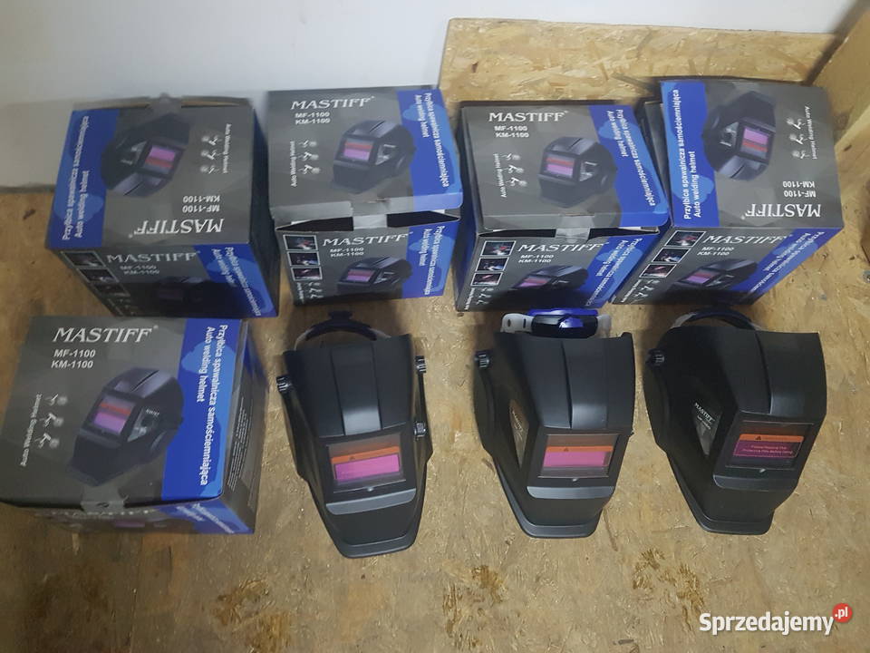 Przyłbica automatyczna spawalnicza Mastiff wielkopolskie Głogowa