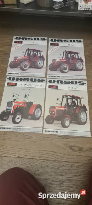 Prospekt informacyjny Ursus C330 1224 1624 934 Warszawa