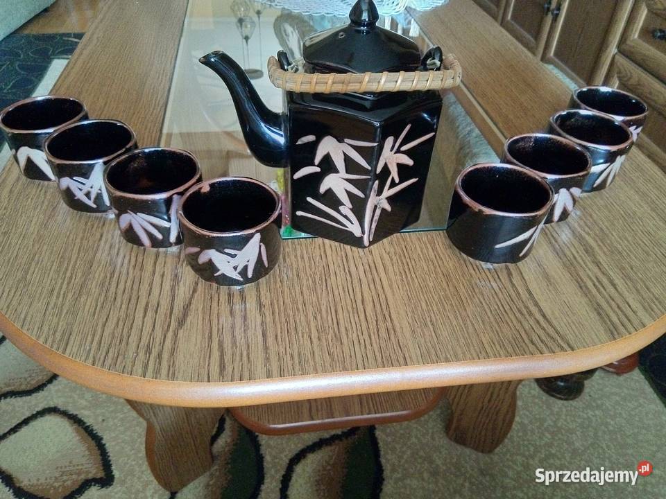 zestaw do herbaty nowy nieużywany