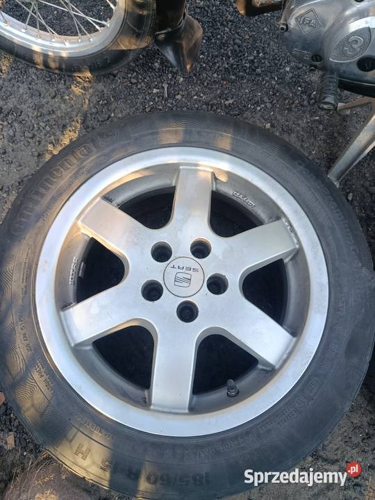 3x felgi seat skoda vw polo 5x100 r15 Ostrów Wielkopolski sprzedam