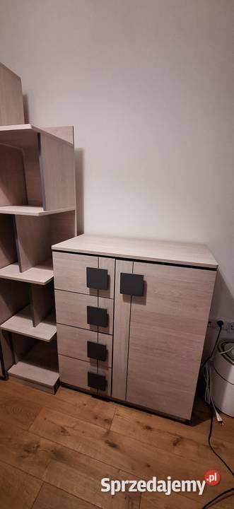 Meble młodzieżowe GUMI zestaw pojedynczo komoda Gorlice