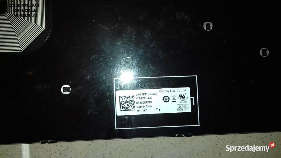 Klawiatura komputerowa laptop Dell Kołobrzeg