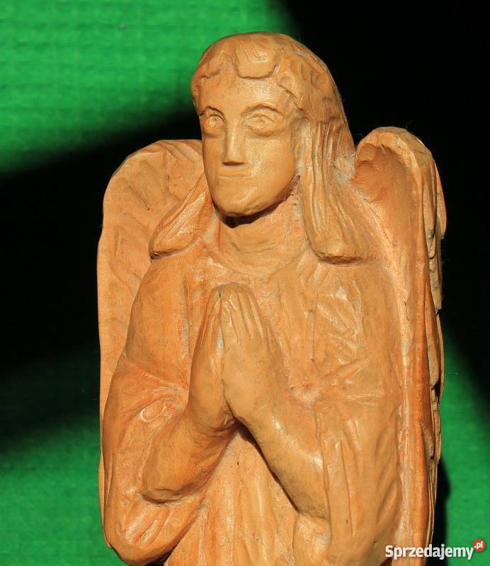 Aniołek z drewna lipowego sprzedam