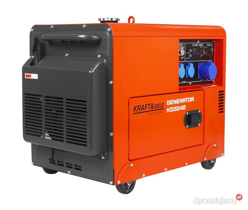 Agregat prądotwórczy 230V 32A 7KW DIESEL KD3242 Narzędzia