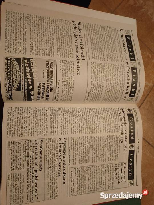 Gazeta Gostyńska Roczniki pierwszego numeru 1990 Kościan