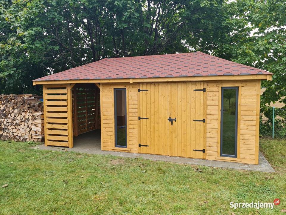 Domek narzędziowy 3x6 ogrodowy Domek drewniany śląskie Częstochowa