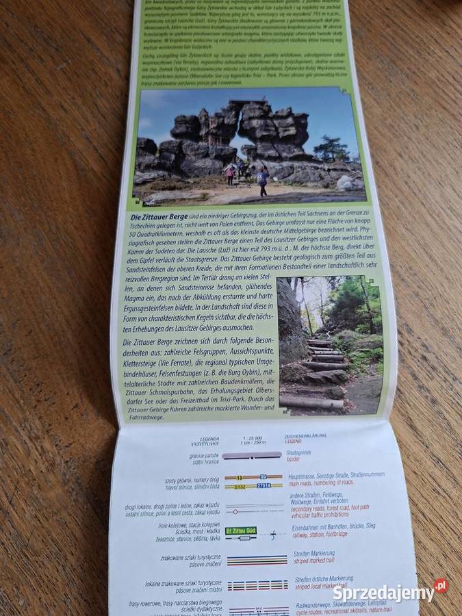 Góry Żytawskie Zittauer Gebirge 125 000 Kraków