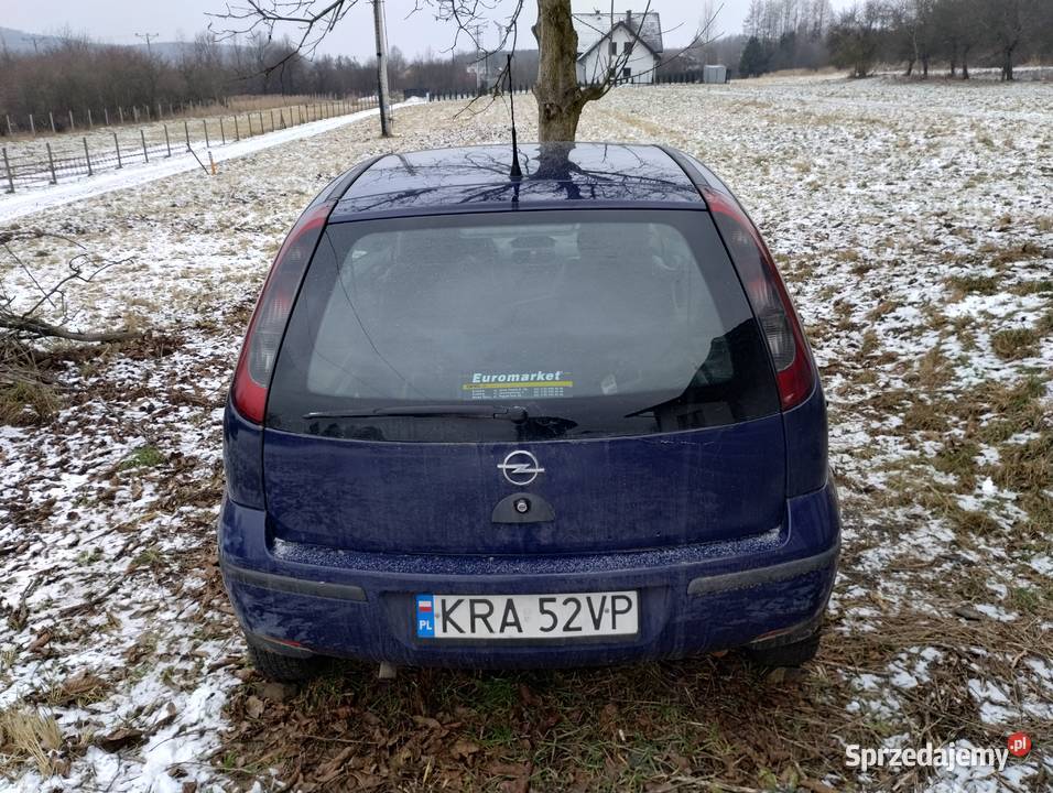 Sprzedam Opla Corsę C 2003r stluczce manualna Krzeszowice