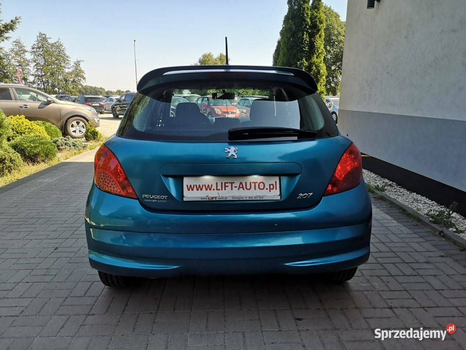 Peugeot 207 14 16v Benzyna 88 Klimatronik Navi Rok produkcji 2006 Strzegom