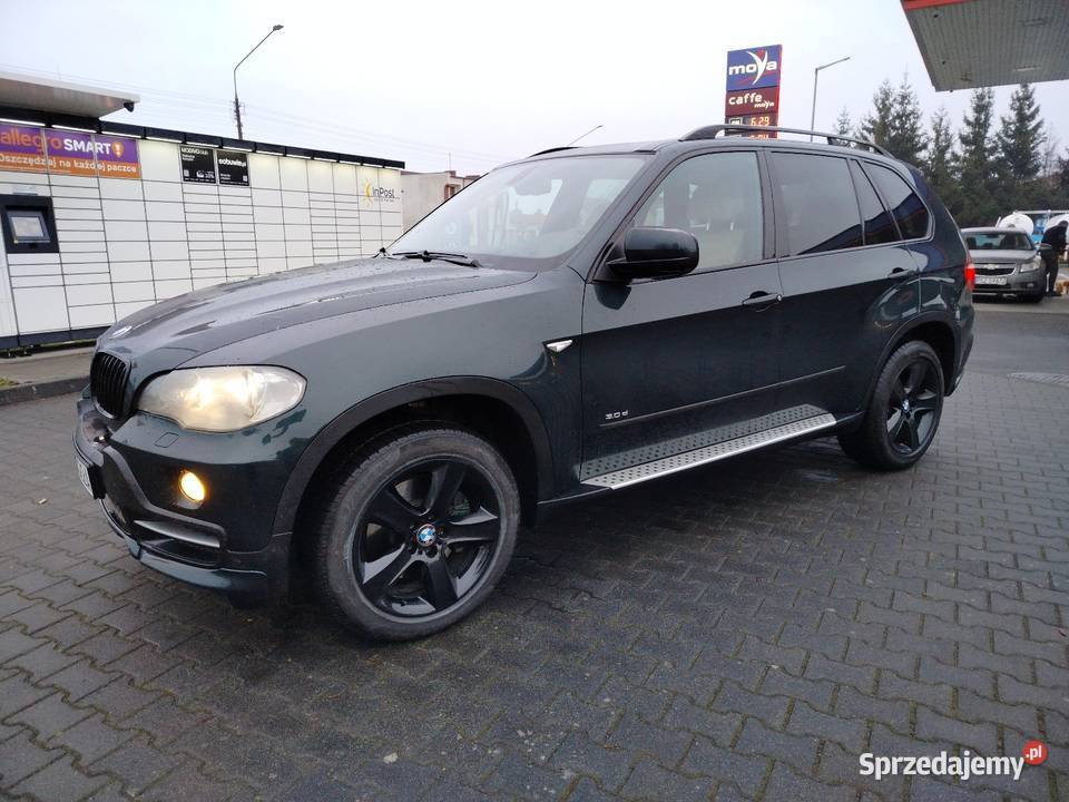 BMW X5 e70 30d pakiet aero komforty hedap hak zielony Szamotuły sprzedam