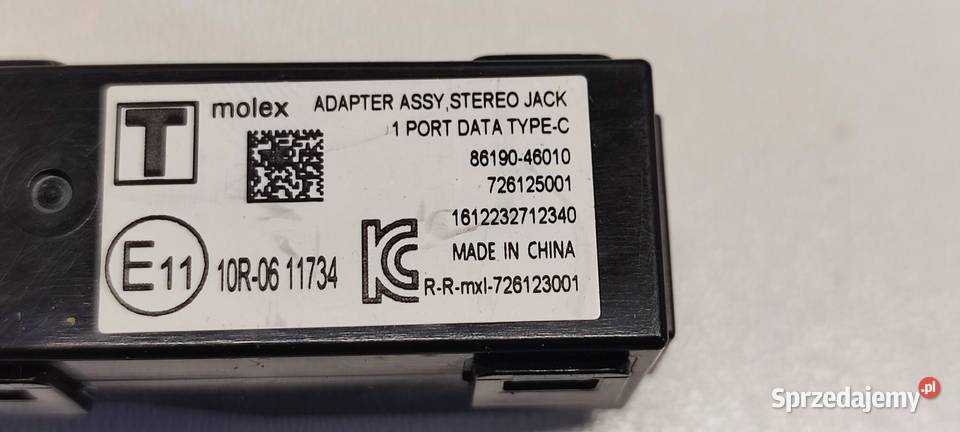 MAZDA 2 TOYOTA YARIS IV GNIAZDO PORT USB sprzedam