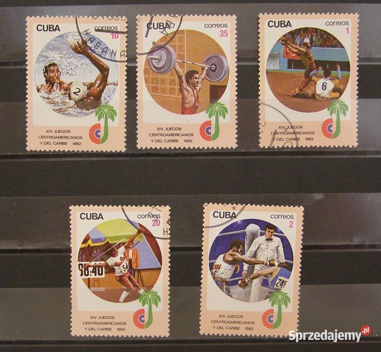 Znaczki pocztowe-Kuba-Sport-1