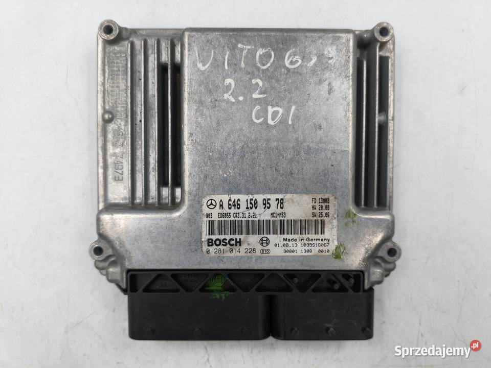 Sterownik Silnika Mercedes Vito W639 22 CDI dostawcze mazowieckie Wyszków