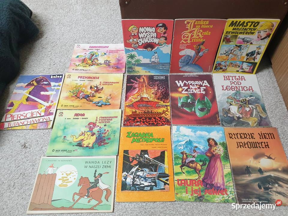 Zestaw 38 komiksów polskie wydania pomorskie Gdynia