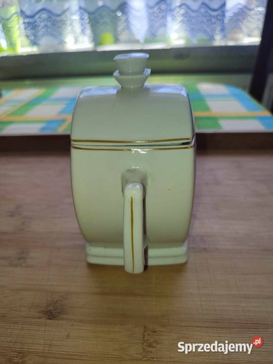 Ćmielów płaski cukiernica proj B Wendorf 193234 Porcelana i szkło Białystok