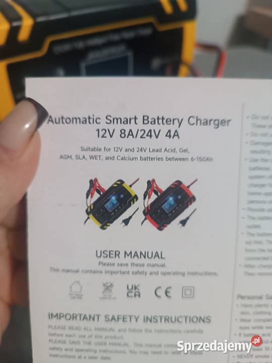 Prostownik automatyczny HAUSPROFI 12V24V