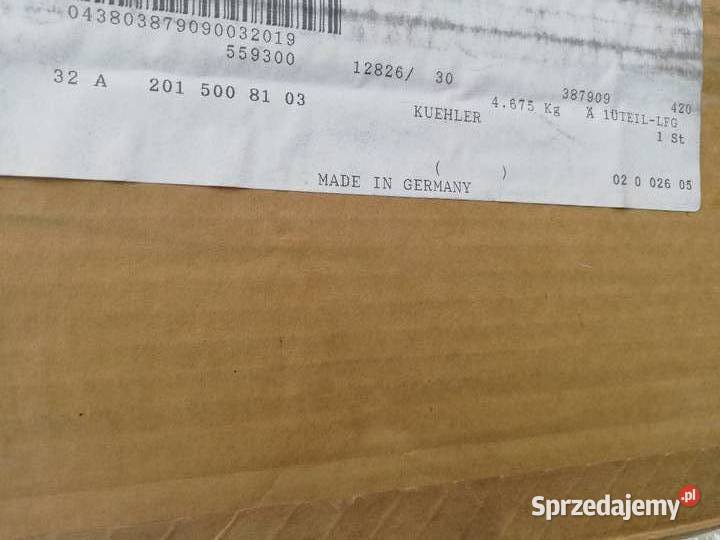 Mercedes 190 201 2516V Chłodnica 2015008103 Gdańsk