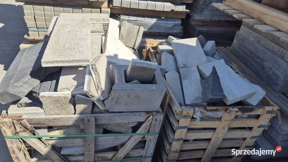 Kostka brukowa obrzeża płytka Hryniewicze
