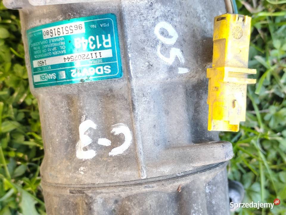 Kompresor sprężarka klimatyzacji Citroen C3 Serock
