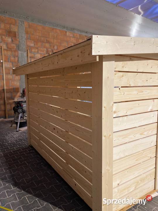 Drewutnia składzik na drewno 266x100x210 Warszawa