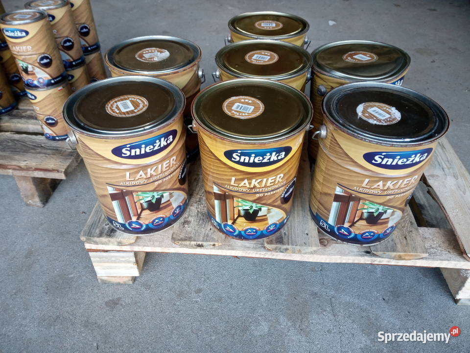 Lakier Alkidowy Uretanowany do drewna Materiały budowlane podlaskie Augustów