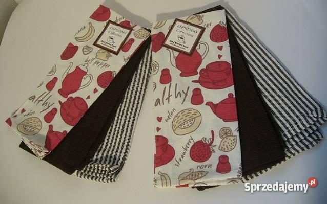 Ściereczki kuchenne różne kolory i wzory wielokolorowy Krosno sprzedam