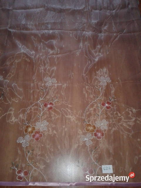 firana gotowa organza 115 x 370 wielokolorowy dolnośląskie Wrocław