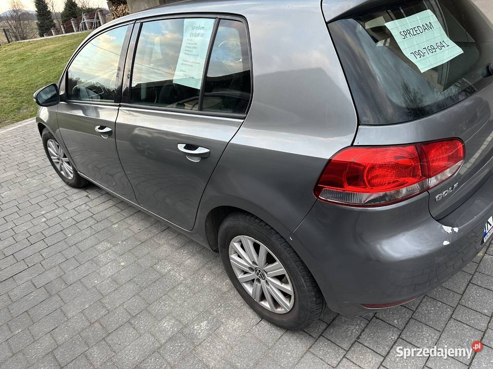 Vw Golf VI 14 16v 158000km Golf małopolskie Izdebnik